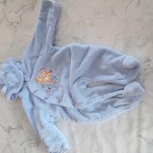 Disney 🔥Rare Winnie the Pooh Hello Tigger cozy hooded costume